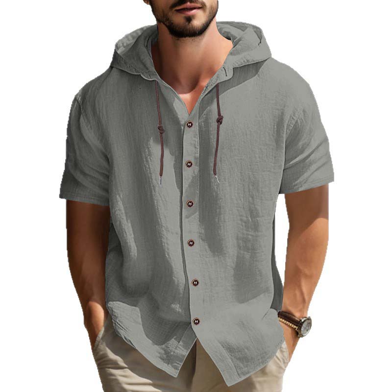 👕Hoodie Homme Été ✅ Lin Respirant | Style Décontracté & Chic 🏖️ -51% 🔥