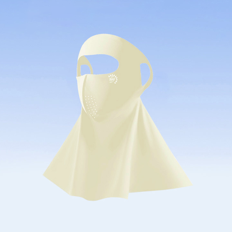 🌞Masque solaire intégral respirant et rafraîchissant avec protection pour la nuque ✅ Protection Visage & Cou | Protection contre le soleil 🧊 -53% 🔥