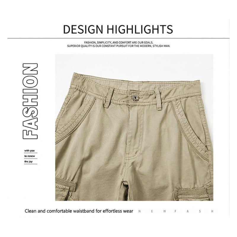 👖Pantalon cargo tactique classique pour homme ✅ Multi-Poches | Robuste & Confort 🛠️ -50% 🔥