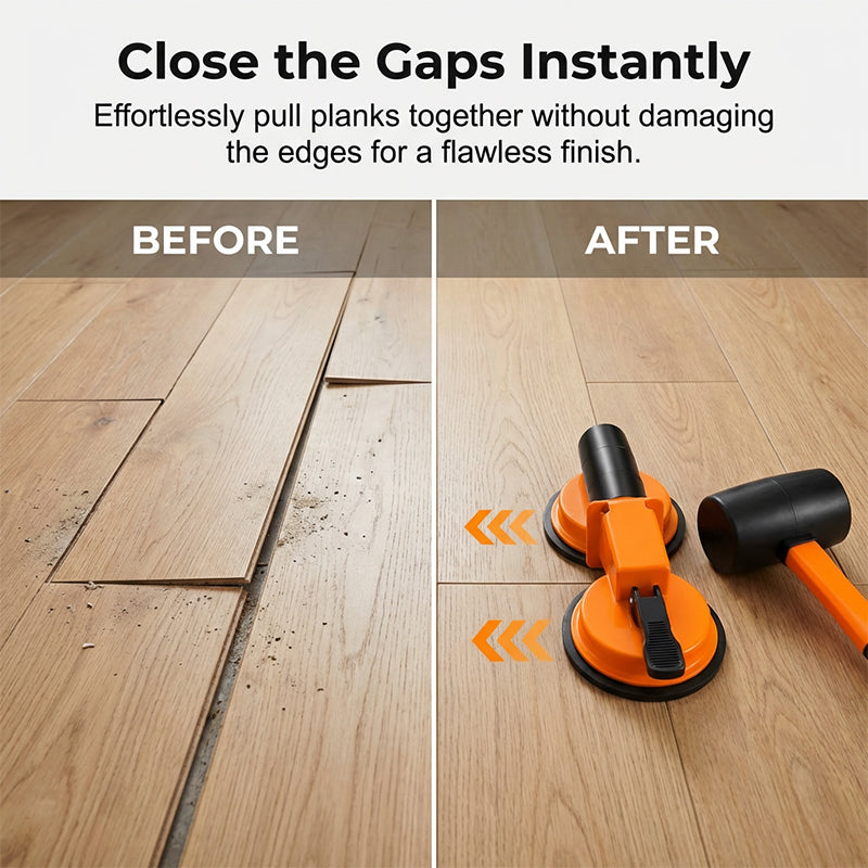 ⚙Kit de Réparation de Sol Pro ✅ Fentes de Parquet | Robuste 🛠️ -50% 🔥