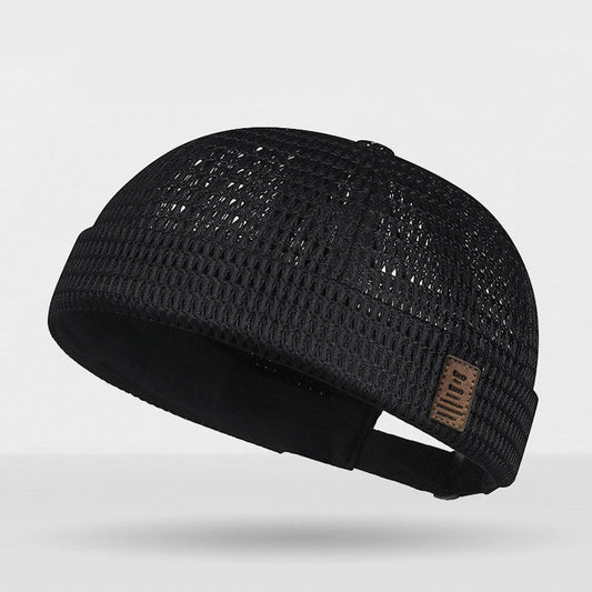 🌞Casquette légère en maille respirante sans visièreCasquette Docker en Maille ✅ Style Rétro & Ultra Légère 🧢 50 % de réduction 🔥