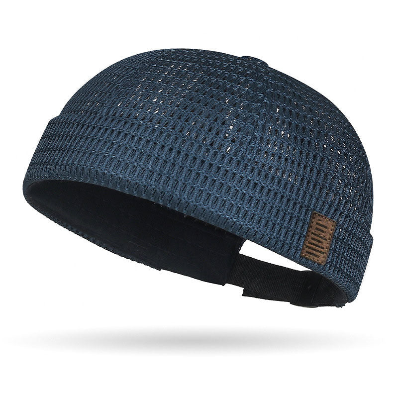 🌞Casquette légère en maille respirante sans visièreCasquette Docker en Maille ✅ Style Rétro & Ultra Légère 🧢 50 % de réduction 🔥