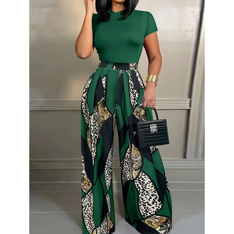🔥Nouveautés 2026 et promotions exceptionnelles✨ Ensemble 2 Pièces Vibrant | Look Chic & Silhouette Élancée 🎨