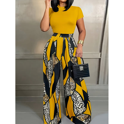 🔥Nouveautés 2026 et promotions exceptionnelles✨ Ensemble 2 Pièces Vibrant | Look Chic & Silhouette Élancée 🎨