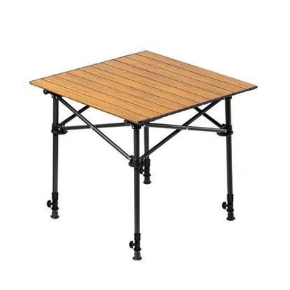 🔥Table de Camping Pliante 🪑| Acier Carbone Ultra-Légère & Robuste & Voyagez en toute simplicité（🔥Deux chaises pliantes d'une valeur de 50 € offertes）🏕️