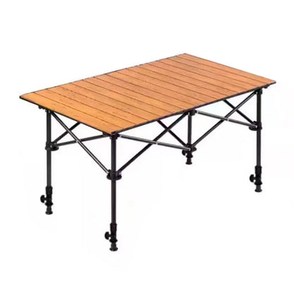 🔥Table de Camping Pliante 🪑| Acier Carbone Ultra-Légère & Robuste & Voyagez en toute simplicité（🔥Deux chaises pliantes d'une valeur de 50 € offertes）🏕️