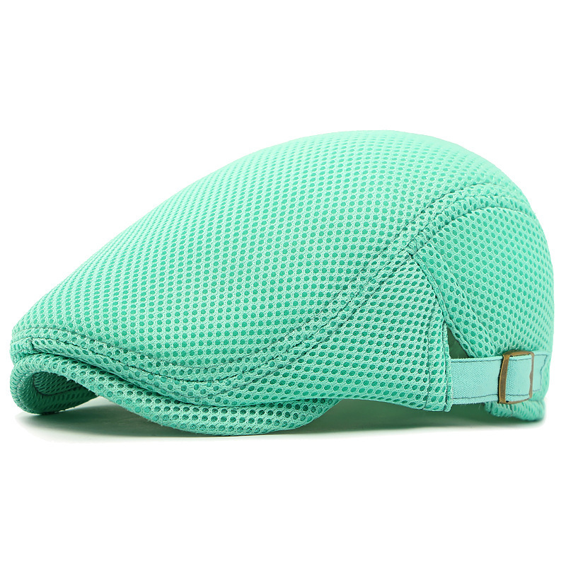 🧢 63 % DE RÉDUCTION EN CE MOMENT ! 🌿 Casquette plate respirante avec sangle réglable – Tissu en maille, style Ivy classique et bande anti-transpiration intégrée – Confort tout au long de la journée ✨