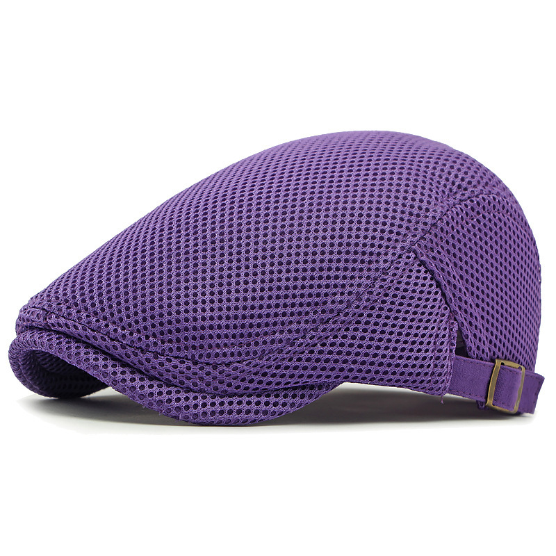 🧢 63 % DE RÉDUCTION EN CE MOMENT ! 🌿 Casquette plate respirante avec sangle réglable – Tissu en maille, style Ivy classique et bande anti-transpiration intégrée – Confort tout au long de la journée ✨