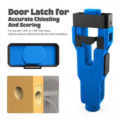 🚪Outil de Mortaise pour Loquet ✅ Guide Précis & ABS Robuste | Installation Facile 🛠️ -50% AUJOURD’HUI 🔥