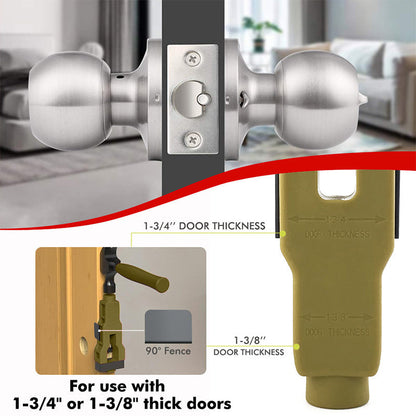 🚪Outil de Mortaise pour Loquet ✅ Guide Précis & ABS Robuste | Installation Facile 🛠️ -50% AUJOURD’HUI 🔥