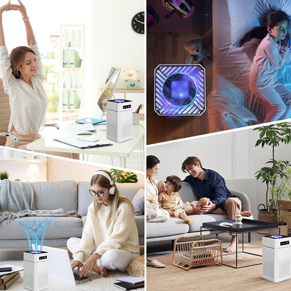 ⏳50 % de réduction + livraison gratuite⏰Purificateur d'air pour la maison 🔥 Un air pur & La protection de la santé🛡️