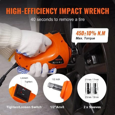 🚗 50% DE RÉDUCTION! 🔧 Kit cric 12‑en‑1 – 5 t, hydraulique & clé à chocs – Sécurité & praticité ✨