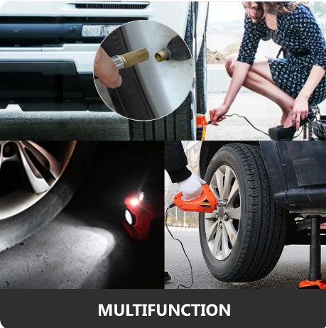 🚗 50% DE RÉDUCTION! 🔧 Kit cric 12‑en‑1 – 5 t, hydraulique & clé à chocs – Sécurité & praticité ✨
