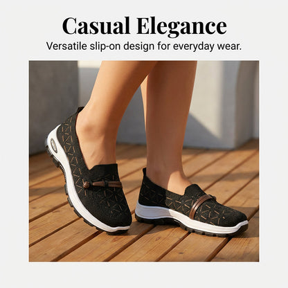 📢📢50 % DE RÉDUCTION !! ⏰Chaussures plates à enfiler en maille respirante pour femme