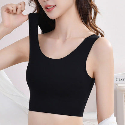🌸Sous-vêtements de confort sans couture de couleur unie pour femmes🌿