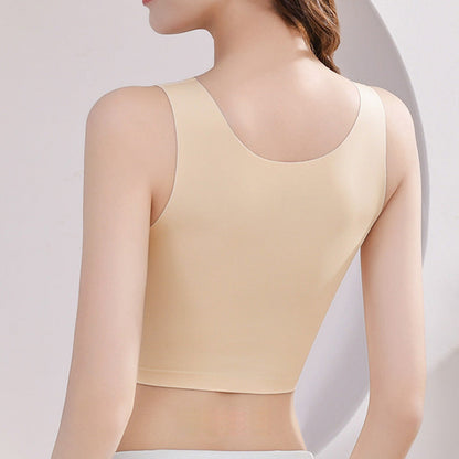 🌸Sous-vêtements de confort sans couture de couleur unie pour femmes🌿