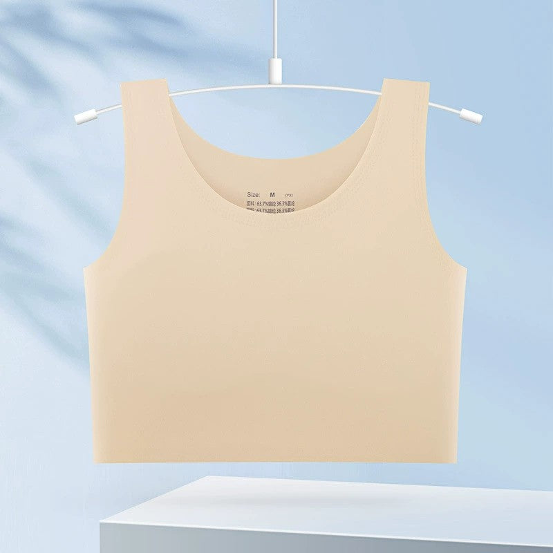 🌸Sous-vêtements de confort sans couture de couleur unie pour femmes🌿
