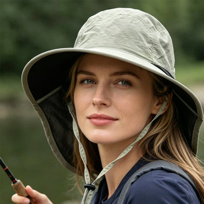 ☀️Chapeau de Pêcheur Pliable ✅ Protection UV & Ajustement Réglable | Léger et Unisexe 🧢 -59% AUJOURD’HUI 🔥