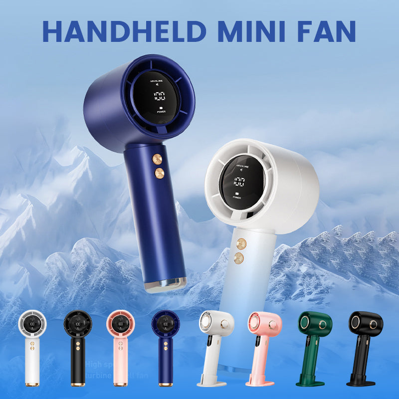 Mini Ventilateur Turbo ✅ 100 Vitesses & Écran LED | Compact et Silencieux 🌬️ -50% AUJOURD’HUI 🔥