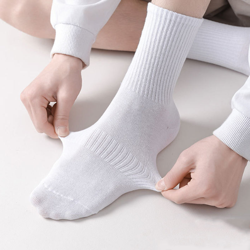 🦶Chaussettes décontractées unisexes✅ Respirantes & Coton Doux | 3 Styles Toute Saison 🧦 -50% AUJOURD’HUI + Lot de 10 paires 🔥