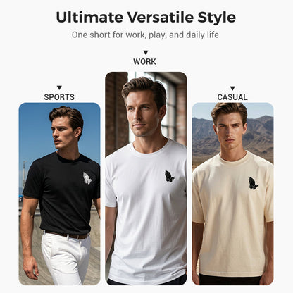 🙏 PROMO LIMITÉE 50% DE RÉDUCTION ! ✨ T-shirt Homme – Motif Mains en Prière, 100% Coton, Coupe Classique ✨