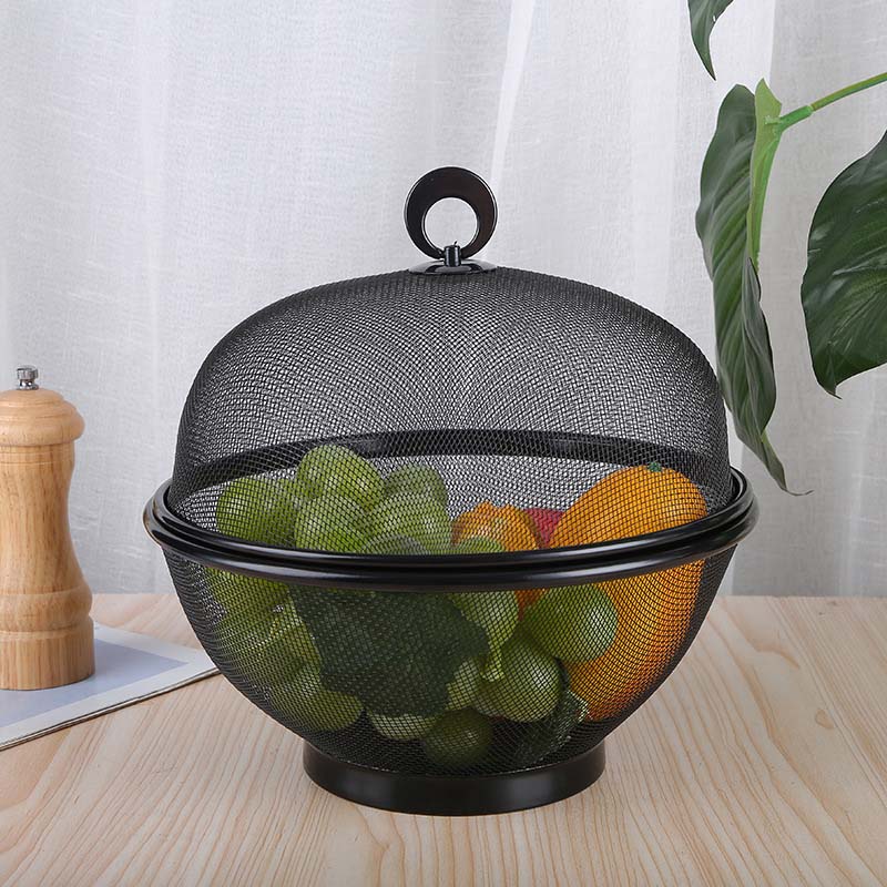 🍎 Corbeille à Fruits avec Couvercle ✅ Maille Aérée & Fonction Égouttoir | Pratique au Quotidien | Protection contre les moustiques🍇 -46% AUJOURD’HUI 🔥