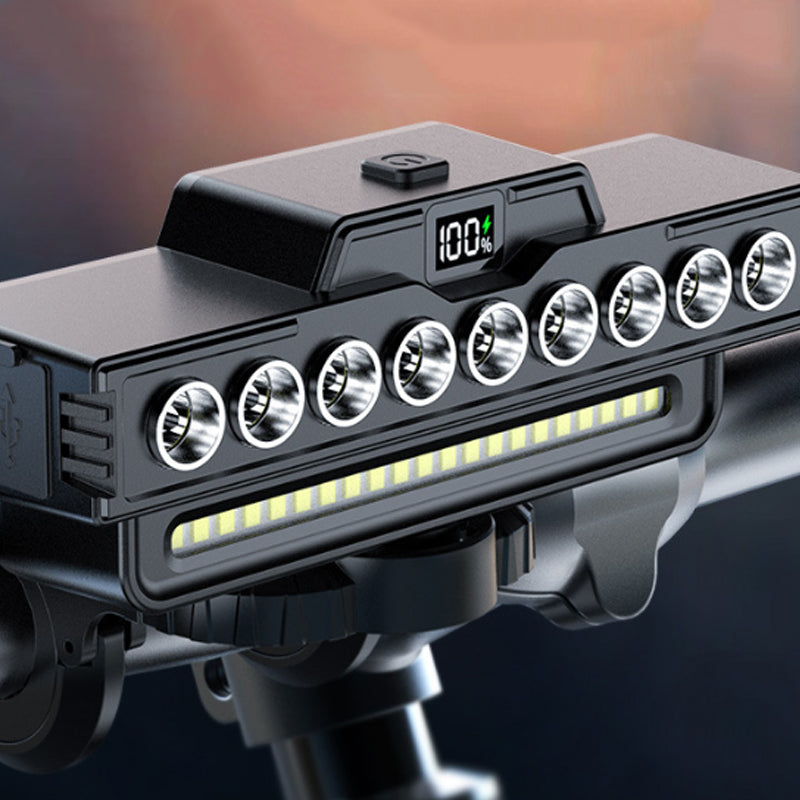 🚴 PROMO LIMITÉE 50% DE RÉDUCTION ! ✨ Phare de Vélo – 28 LED, Klaxon, USB, Télécommande ✨