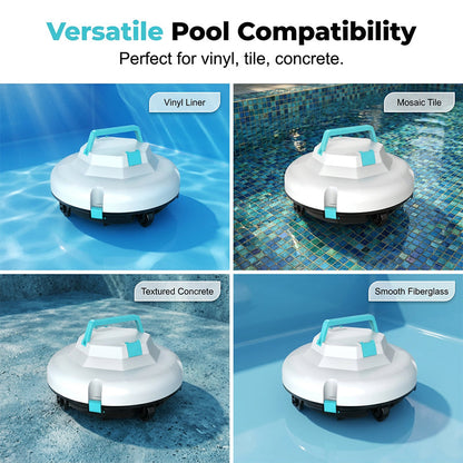 🌊 Plongez dans un été sans effort ! 🤖 -50% sur le Robot Nettoyeur de Piscine Sans Fil ! 🏊‍♂️