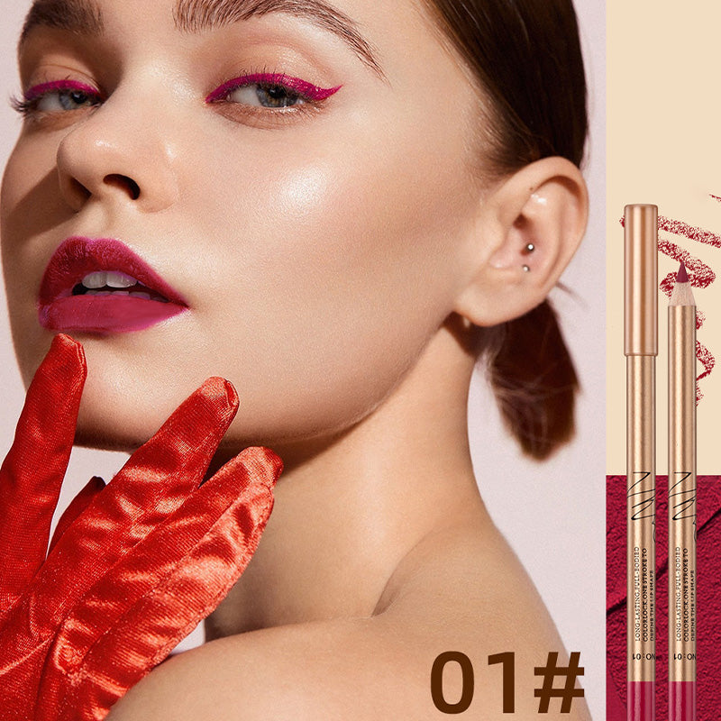 💄 50 % DE RÉDUCTION ! 💋 Coffret de 12 crayons à lèvres anti-bavures – Longue tenue et waterproof – Fini mat et application fluide – Un contour parfait pour tous les looks 💖