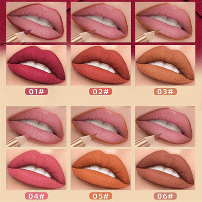 💄 50 % DE RÉDUCTION ! 💋 Coffret de 12 crayons à lèvres anti-bavures – Longue tenue et waterproof – Fini mat et application fluide – Un contour parfait pour tous les looks 💖