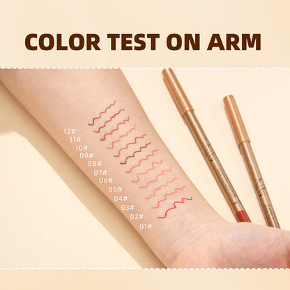 💄 50 % DE RÉDUCTION ! 💋 Coffret de 12 crayons à lèvres anti-bavures – Longue tenue et waterproof – Fini mat et application fluide – Un contour parfait pour tous les looks 💖
