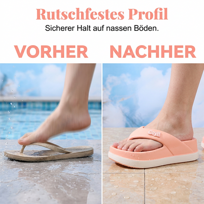 🦶Tongs à plateforme ultra-moelleuses pour femmes ✅ Antidérapantes et ultra-légères | Le confort estival à l'état pur ☁️ -50 % AUJOURD'HUI 🔥