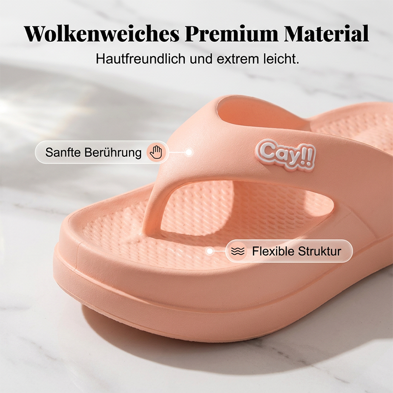 🦶Tongs à plateforme ultra-moelleuses pour femmes ✅ Antidérapantes et ultra-légères | Le confort estival à l'état pur ☁️ -50 % AUJOURD'HUI 🔥