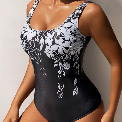 👙 56 % DE RÉDUCTION ! 🌊 Maillot de bain une pièce imprimé pour femme – Mise en valeur de la silhouette, doux et idéal pour le soleil, la baignade et la plage – un choix élégant pour les vacances ☀️