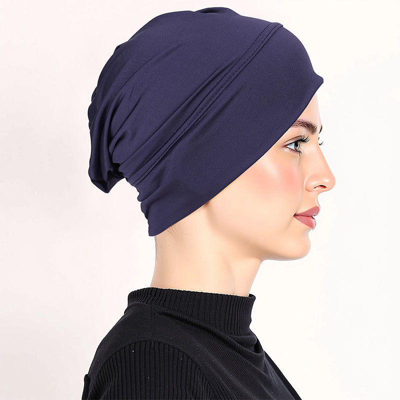 🧕 PROMO LIMITÉE 50% DE RÉDUCTION ! ✨ Bonnet Turban pour Femmes – Extensible, Doux, Anti-Dérapant ✨