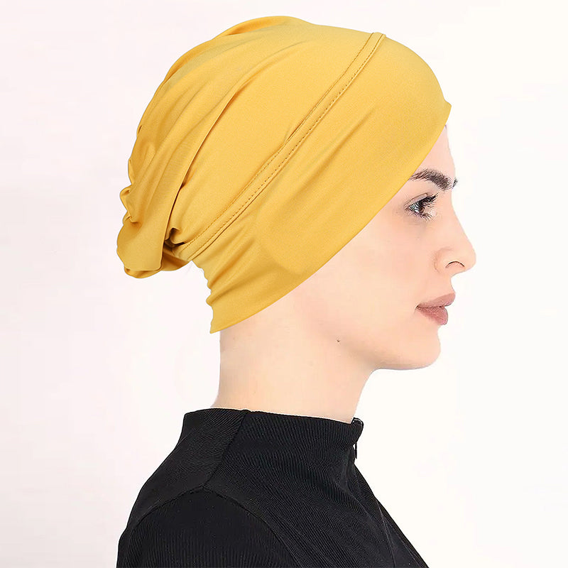 🧕 PROMO LIMITÉE 50% DE RÉDUCTION ! ✨ Bonnet Turban pour Femmes – Extensible, Doux, Anti-Dérapant ✨