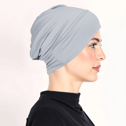 🧕 PROMO LIMITÉE 50% DE RÉDUCTION ! ✨ Bonnet Turban pour Femmes – Extensible, Doux, Anti-Dérapant ✨