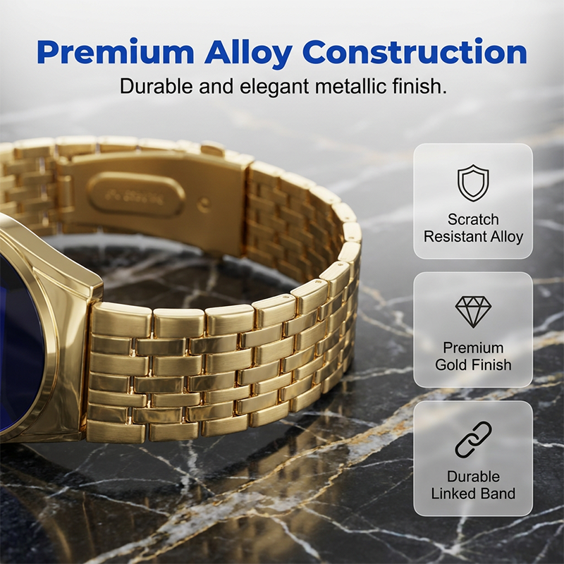 ⌚ -50% AUJOURD’HUI 🔥Montre Digitale LED Tactile pour Homme ✅ Design Moderne & Affichage Lumineux | Style Futuriste