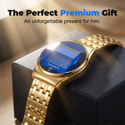 ⌚ -50% AUJOURD’HUI 🔥Montre Digitale LED Tactile pour Homme ✅ Design Moderne & Affichage Lumineux | Style Futuriste