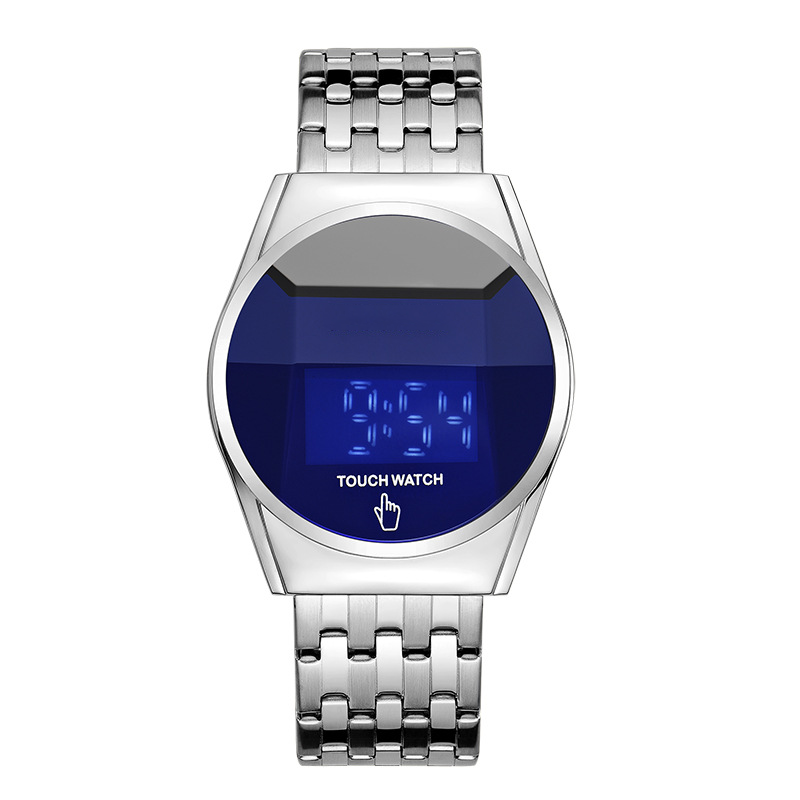 ⌚ -50% AUJOURD’HUI 🔥Montre Digitale LED Tactile pour Homme ✅ Design Moderne & Affichage Lumineux | Style Futuriste