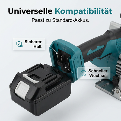 ⚡ 50 % DE RÉDUCTION ! Scie circulaire sans fil à grande vitesse avec moteur sans balais – Puissante, sans fil et précise🛠️