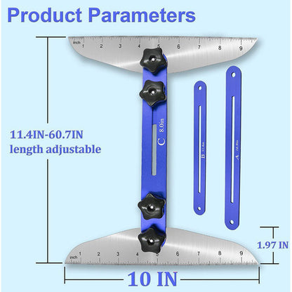 🛠️Outil de Gabarit pour Marches d'Escalier📐