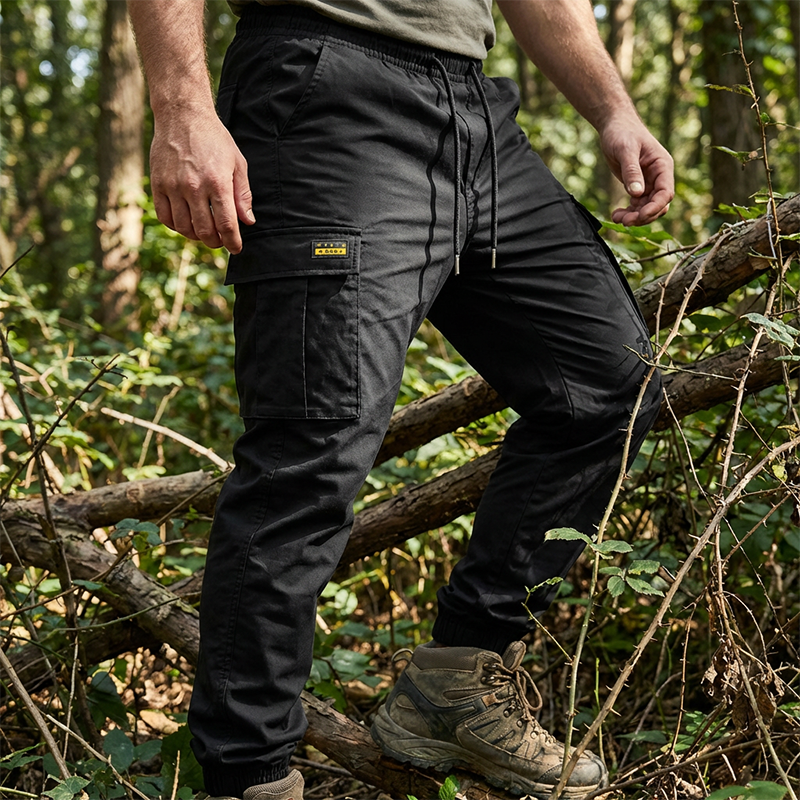 👖 Pantalon cargo décontracté pour homme avec cordon de serrage 🌿