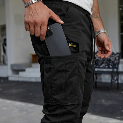 👖 Pantalon cargo décontracté pour homme avec cordon de serrage 🌿