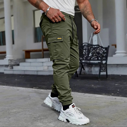 👖 Pantalon cargo décontracté pour homme avec cordon de serrage 🌿