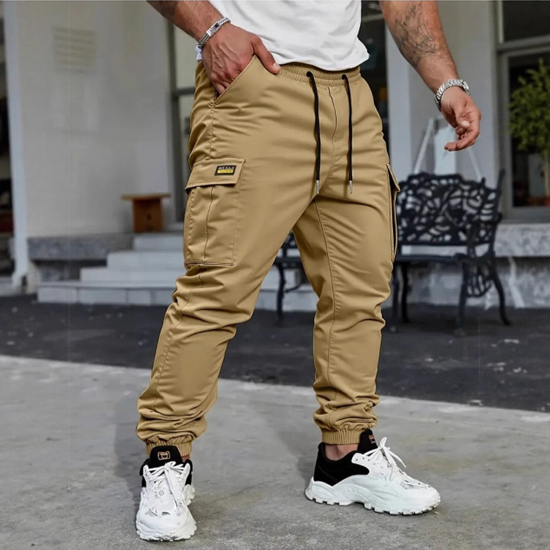 👖 Pantalon cargo décontracté pour homme avec cordon de serrage 🌿