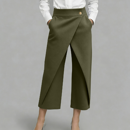 👖 Pantalon court décontracté en patchwork pour femme – Tendance, léger & parfait pour l'été 🌸