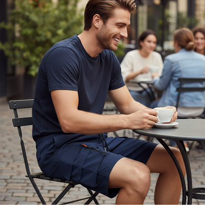 🩳 OFFRE LIMITÉE : 50% DE RÉDUCTION ! ✨ Short cargo à séchage rapide pour homme – Multipoche, léger ✨