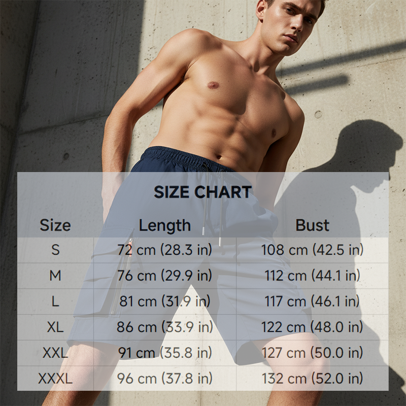 🩳 OFFRE LIMITÉE : 50% DE RÉDUCTION ! ✨ Short cargo à séchage rapide pour homme – Multipoche, léger ✨