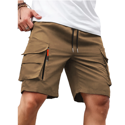🩳 OFFRE LIMITÉE : 50% DE RÉDUCTION ! ✨ Short cargo à séchage rapide pour homme – Multipoche, léger ✨